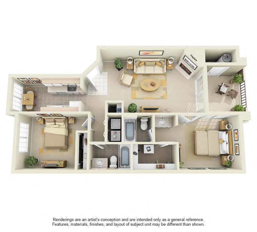 B2 Floor Plan 6